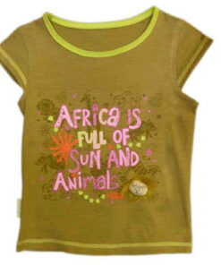 Holčičí tričko "Afrika plná zvířat"